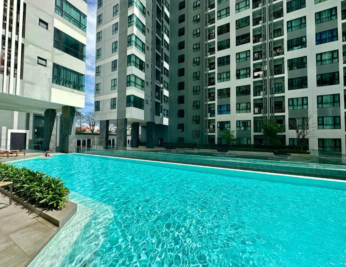 Best Location Condo With Swimming Pool, Gym, Sauna, Washing Mashine, Fast Internet In Central Of Паттайя Экстерьер фото
